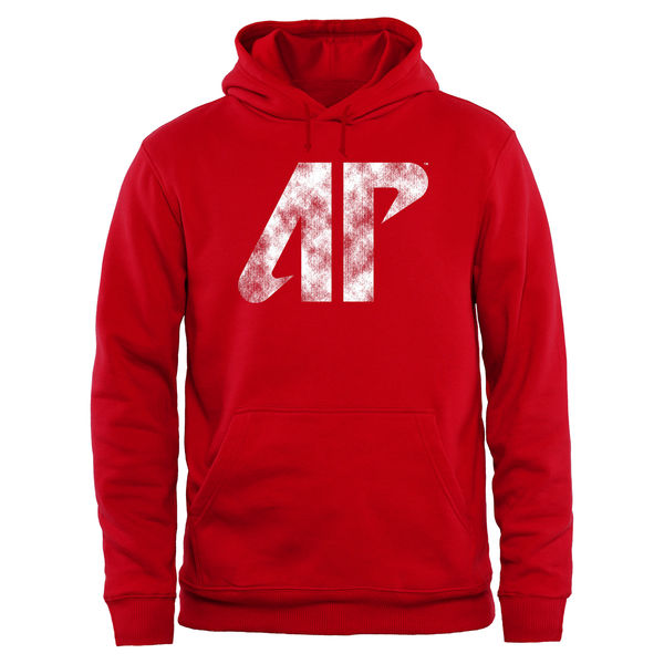 Men NCAA Austin Peay State Governors Big Tall Classic Primary Pullover Hoodie  Red